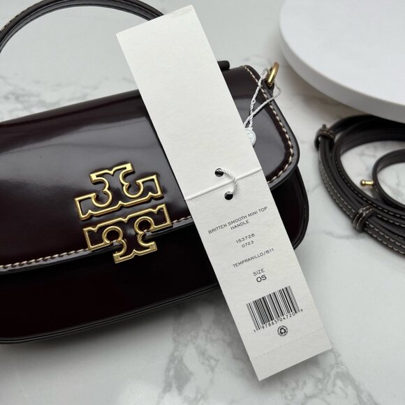 Tory Burch Double T Logo Flap Shoulder Tote - Picture 9 of 9